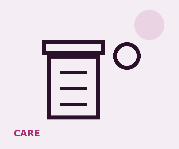 Cleaning and care illustration