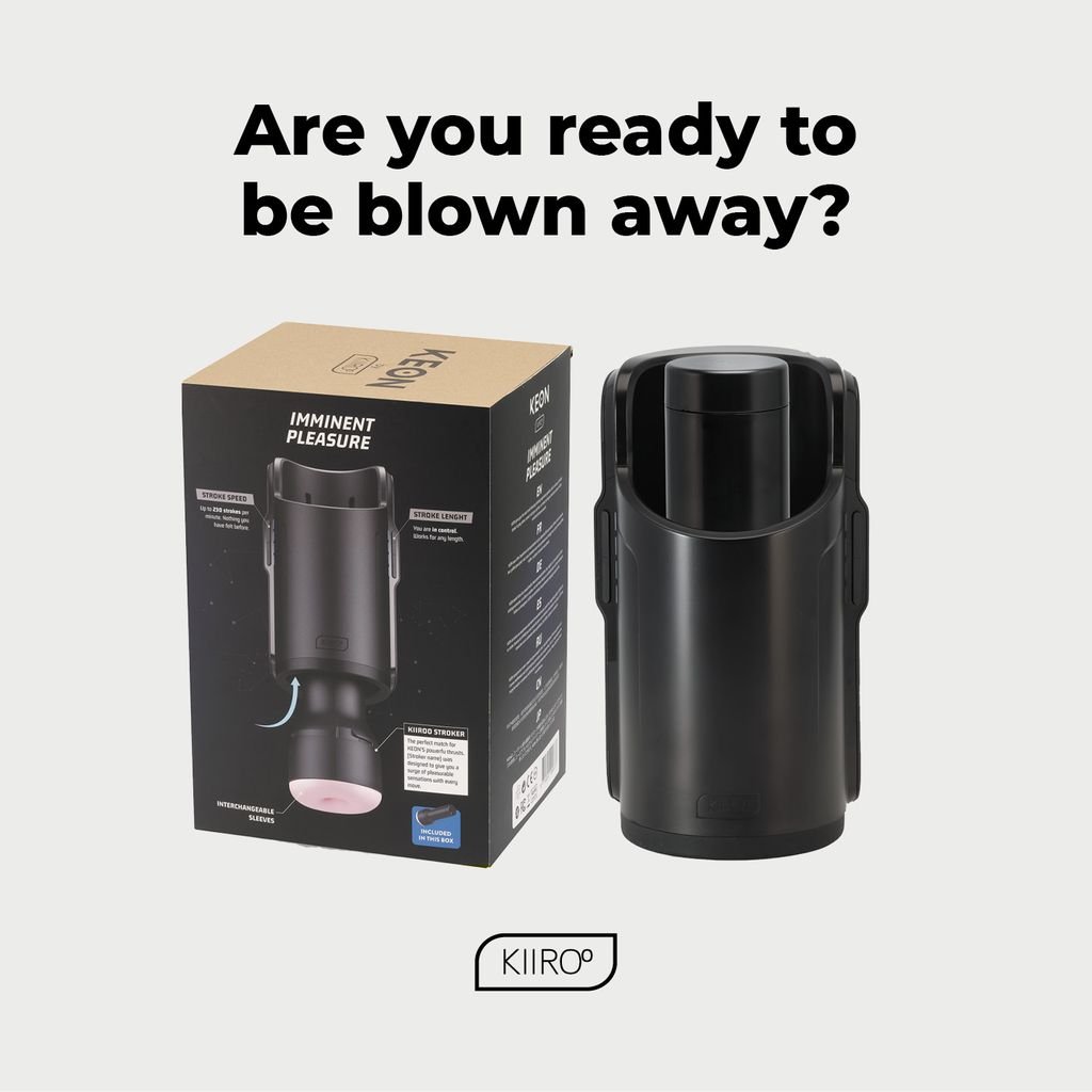 Official Kiiroo product packaging creative