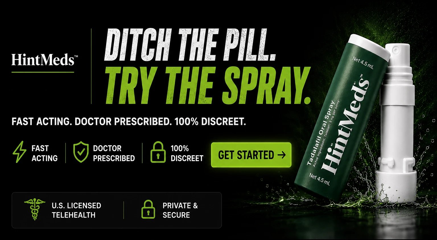 Official HintMeds tadalafil oral spray creative